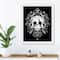 Sugar Skull 16" x 20" White Framed Print Under Plexiglass